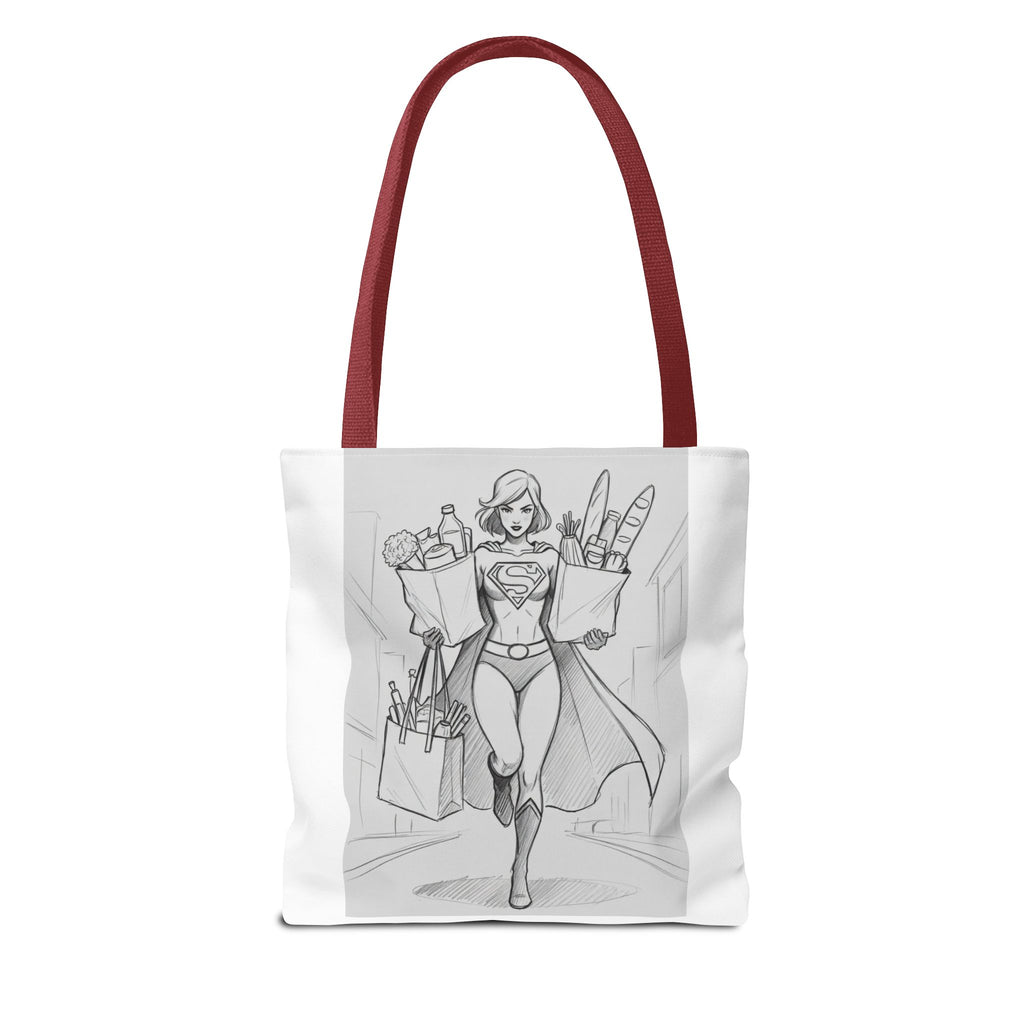 Single Mom Vibes Tote Bag —Supermom Grocery Tote