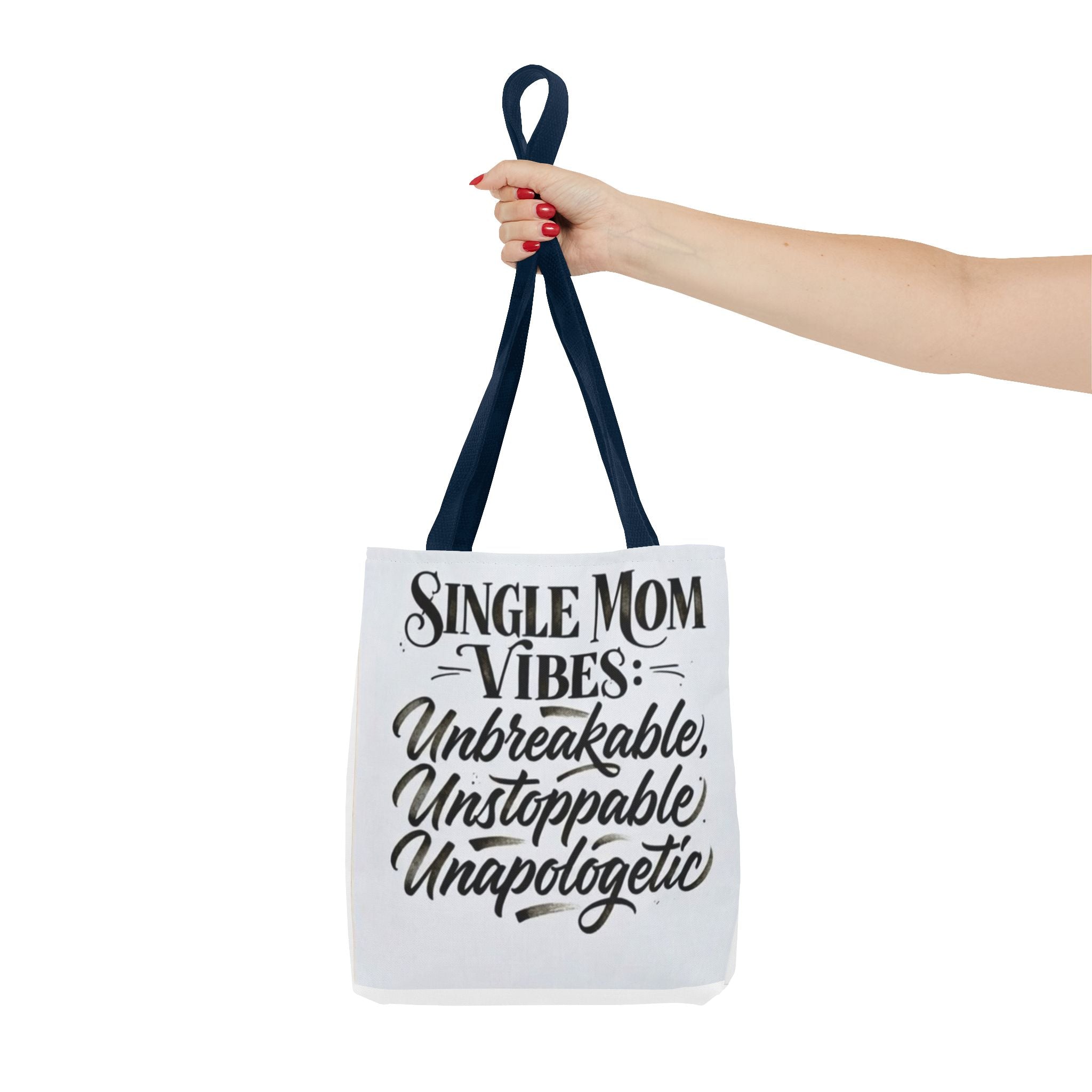Single Mom Vibes Tote Bag —Supermom Grocery Tote
