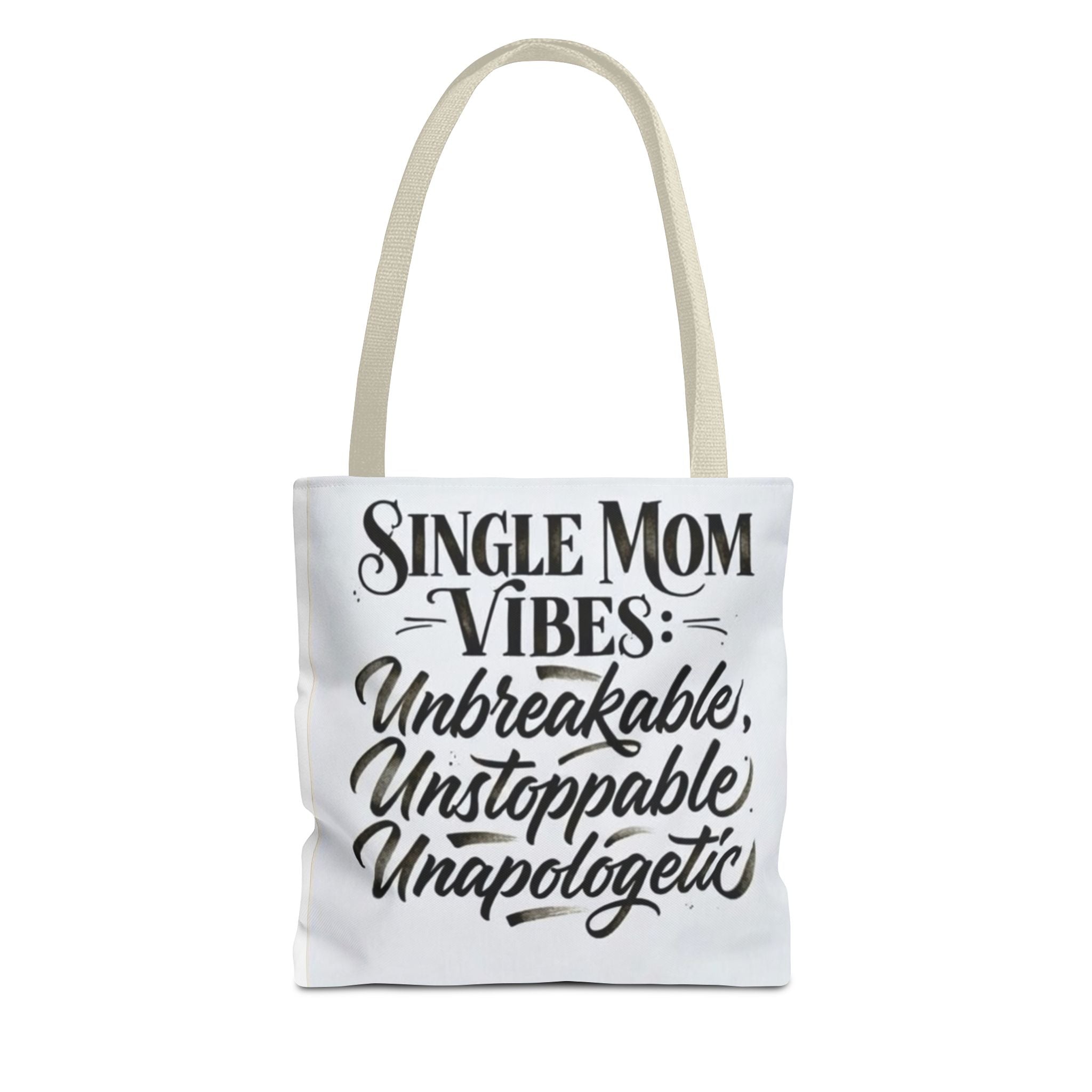Single Mom Vibes Tote Bag —Supermom Grocery Tote