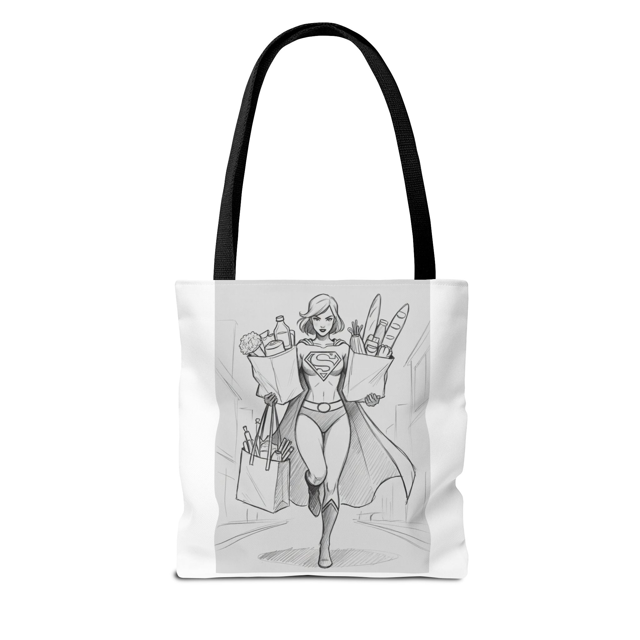 Single Mom Vibes Tote Bag —Supermom Grocery Tote