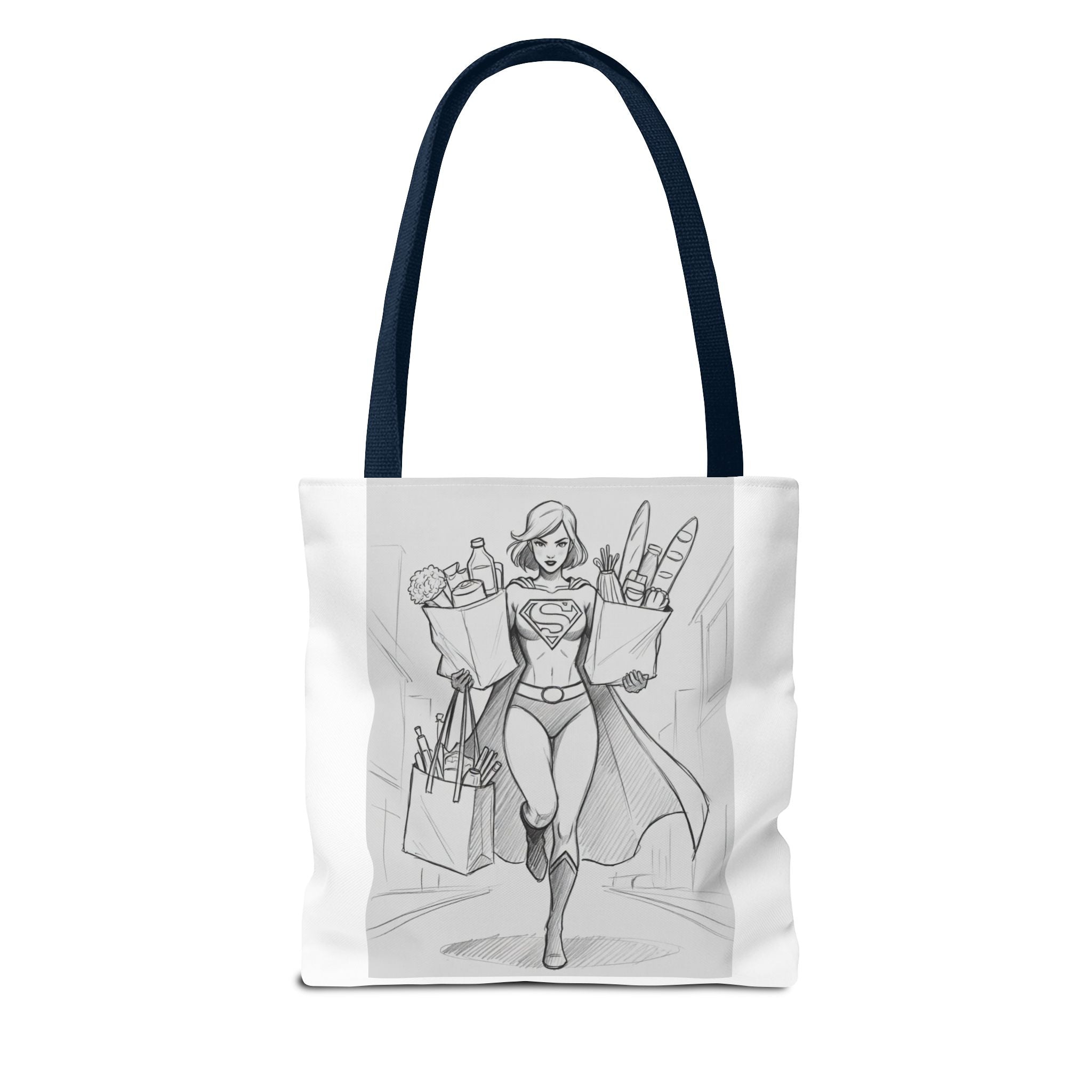 Single Mom Vibes Tote Bag —Supermom Grocery Tote