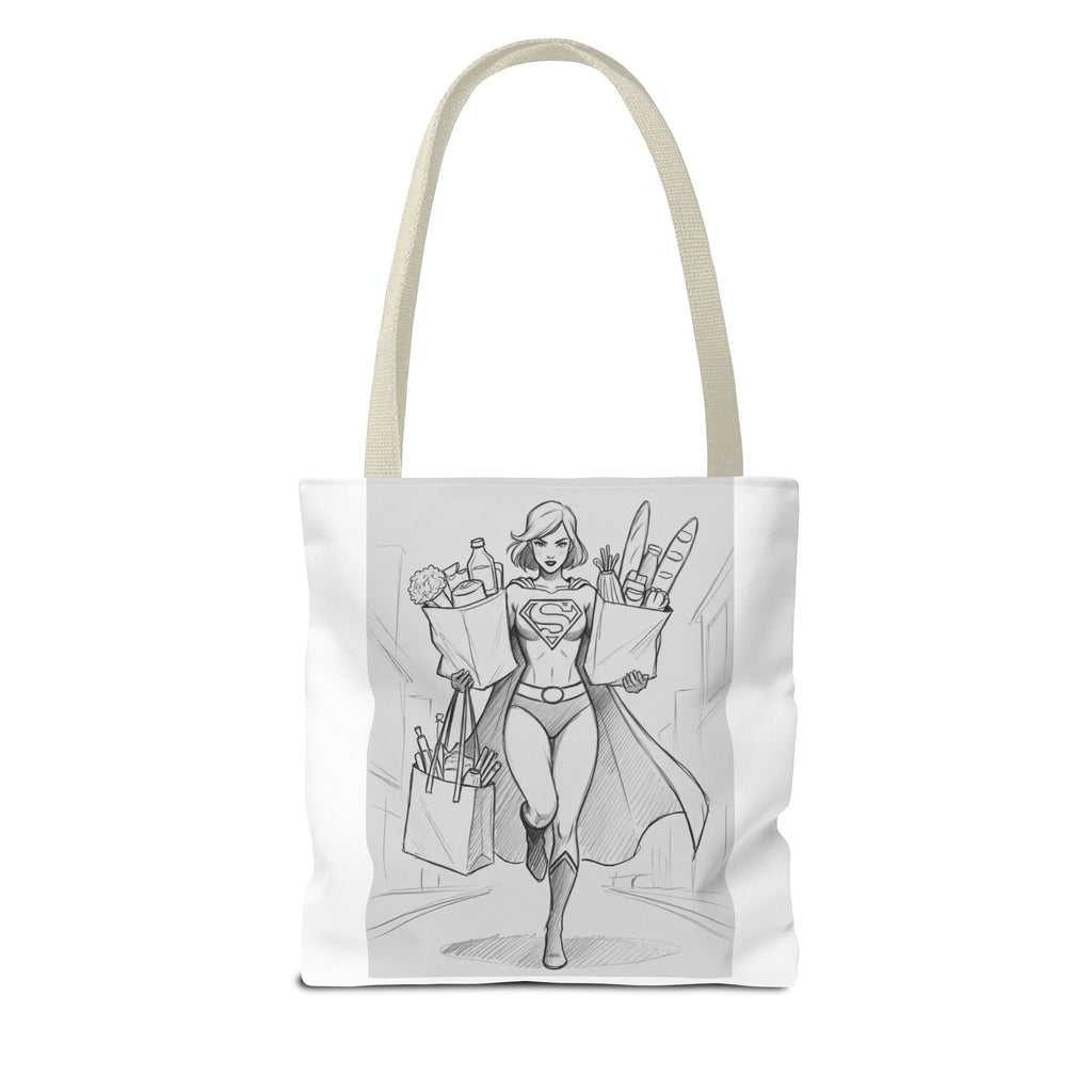 Single Mom Vibes Tote Bag —Supermom Grocery Tote