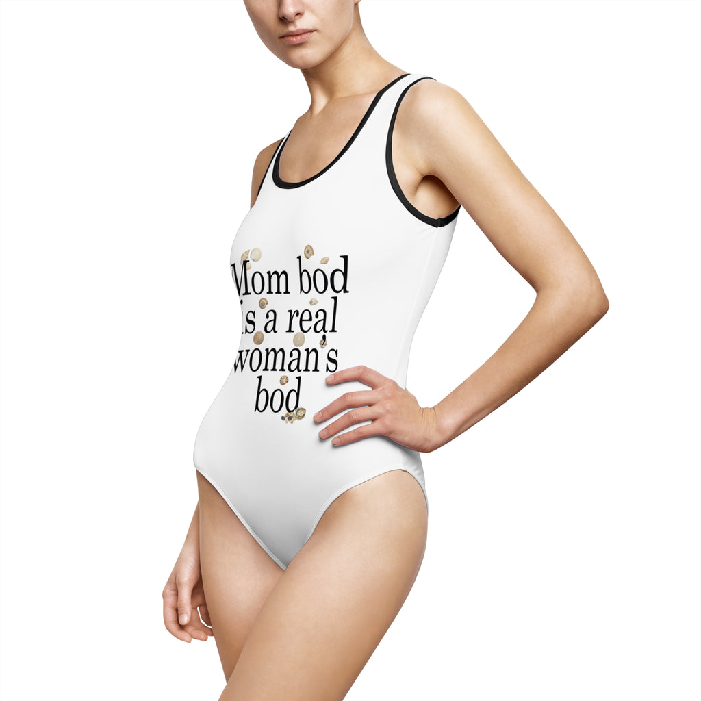 Mom Bod Is A Real Woman's Bod: One-Piece Swimsuit