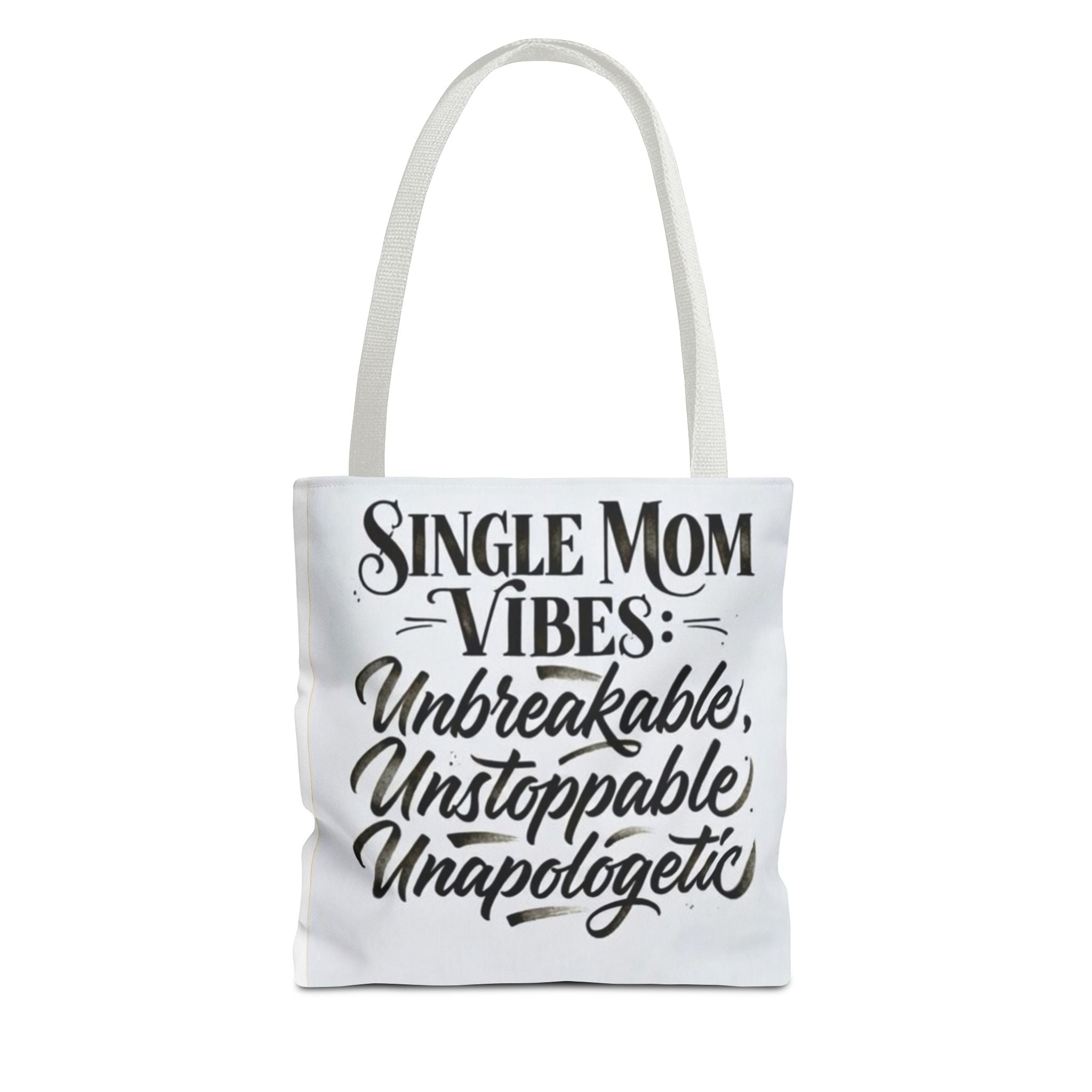 Single Mom Vibes Tote Bag —Supermom Grocery Tote